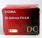 Obiektyw Sigma DC 55 - 200mm f 4-5,6 do Nikon AF cena = 300 zl